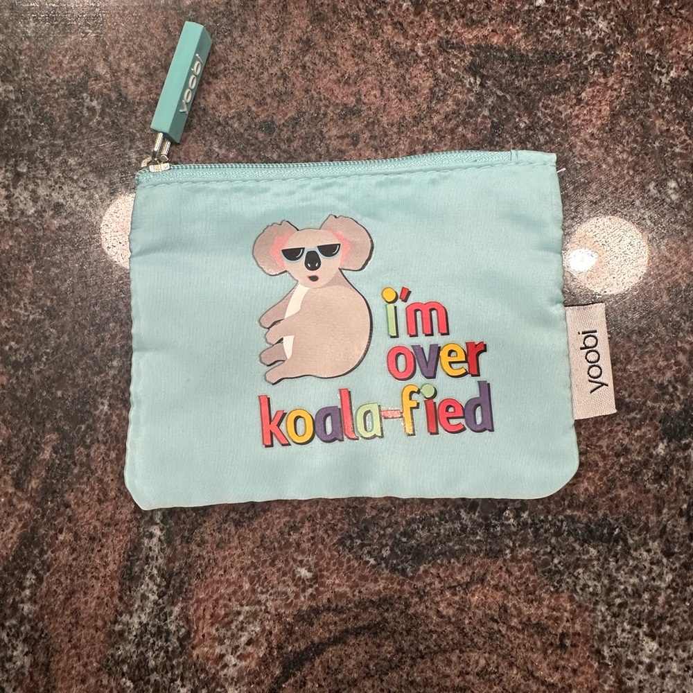 Koala zippered pouch